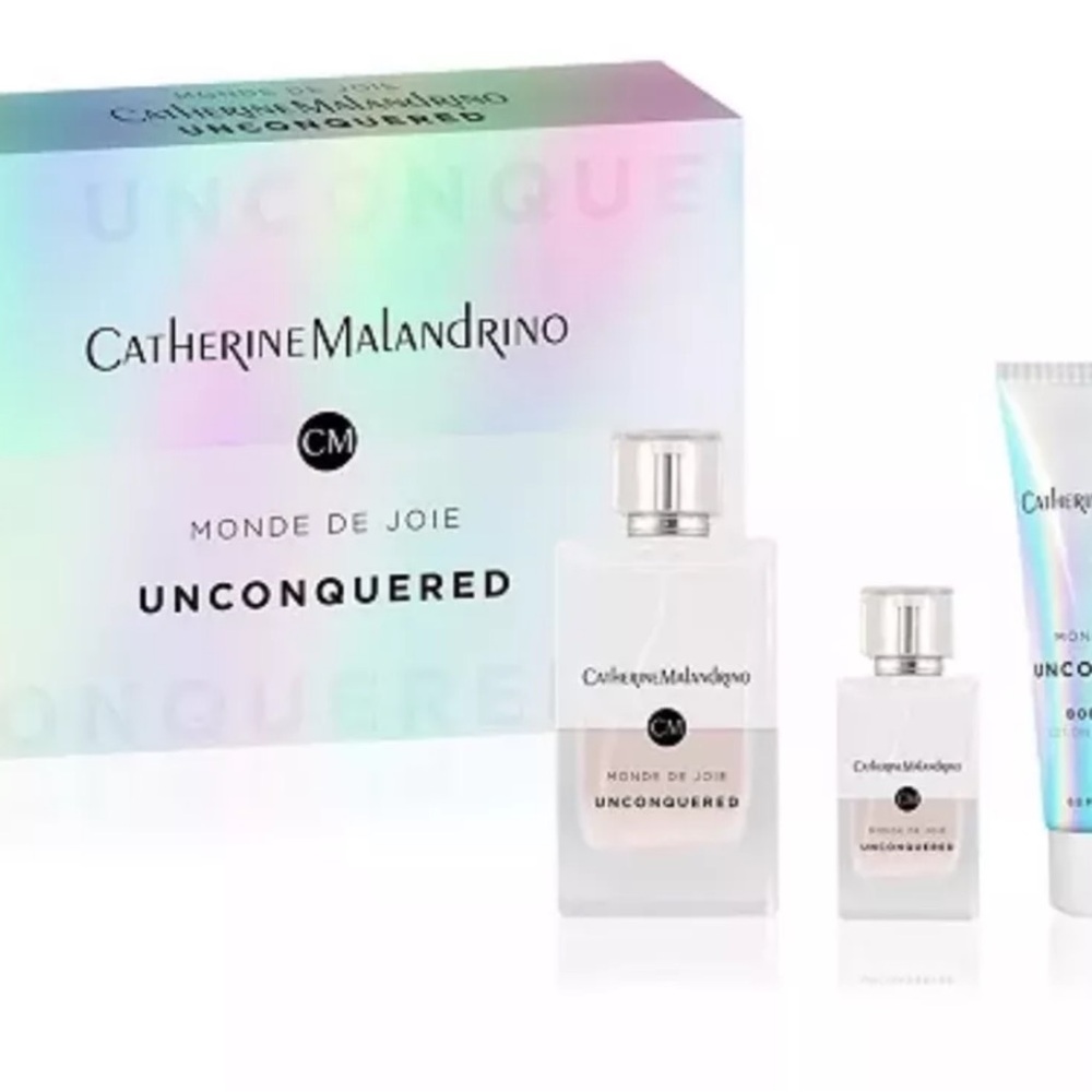 Catherine malandrino unconquered 3 piece gift set